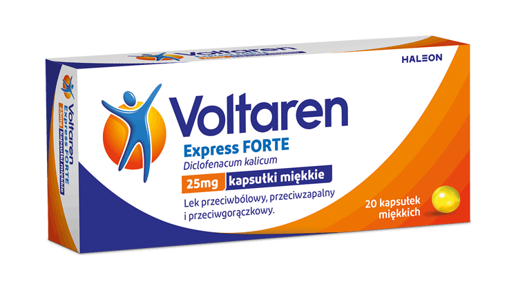 Opakowanie Voltaren Express FORTE