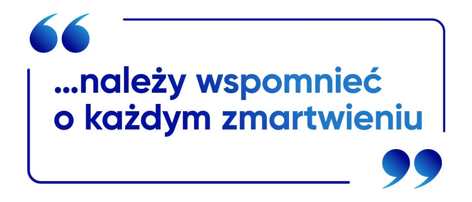 …należy wspomnieć o każdym zmartwieniu