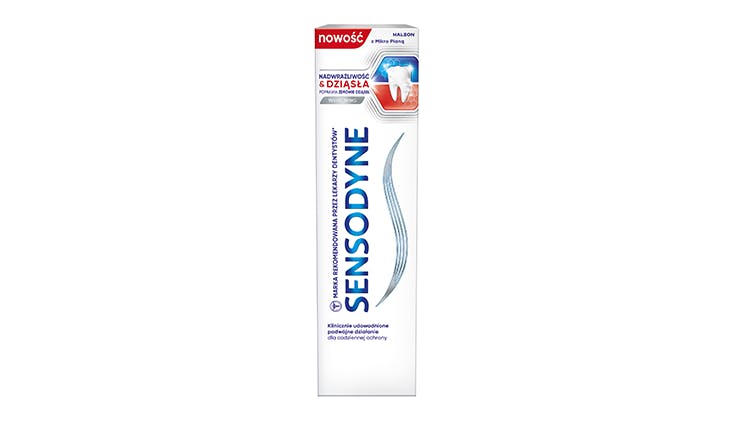 Zdjęcie opakowania Sensodyne Nadwrażliwość i Dziąsła