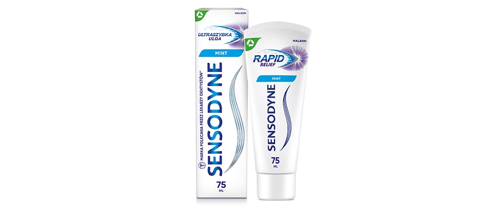 Zdjęcie opakowania Sensodyne Ultraszybka Ulga