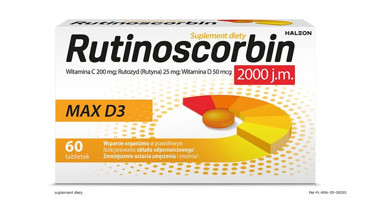 Suplement diety - Rutinoscorbin MAX D3