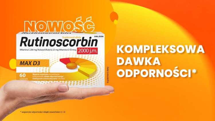 Rutinoscorbin Max D3 kompleksowa dawka odporności*