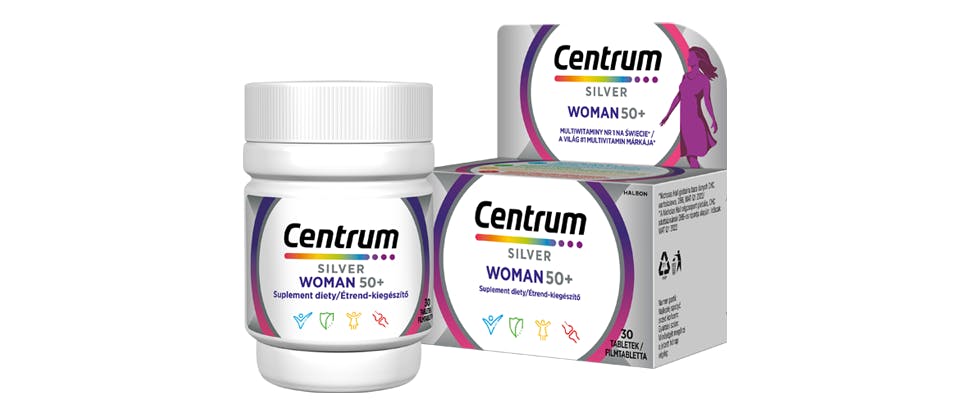 Preparat multiwitaminowy Centrum Silver Woman 50+