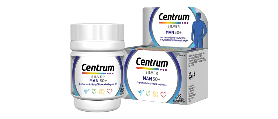 Preparat multiwitaminowy Centrum Silver Man 50+