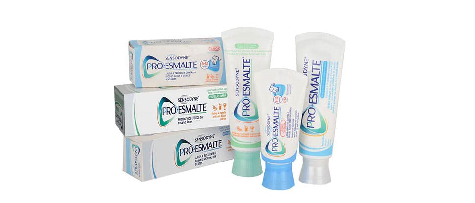 Gama de dentífricos Pro-Esmalte