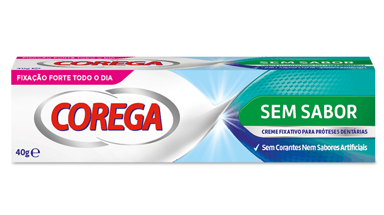 Embalagem Corega Sem Sabor 