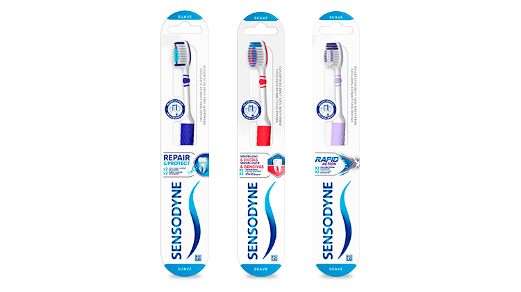 Escovas Sensodyne Cuidado Especializado