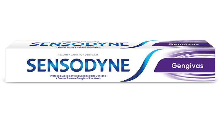 Embalagem Sensodyne Gengivas