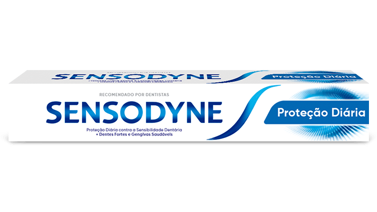 Embalagem Sensodyne Proteção Diária