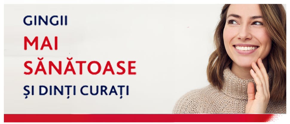 Gingii mai sănătoase și dinți curați