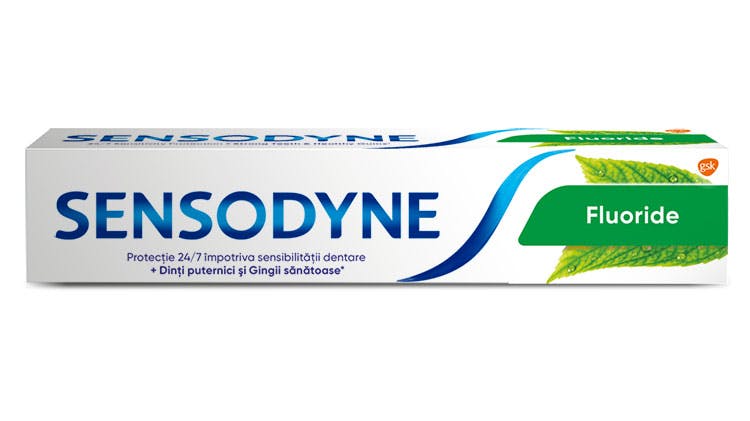 Imaginea de produs a pastei de dinţi Sensodyne Fluoride