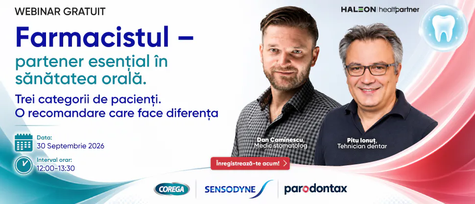 Farmacistul – partener esențial în sănătatea orală