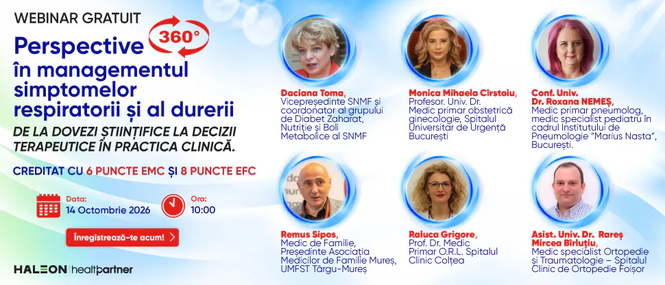 Perspective 360° în managementul simptomelor în practica clinică.