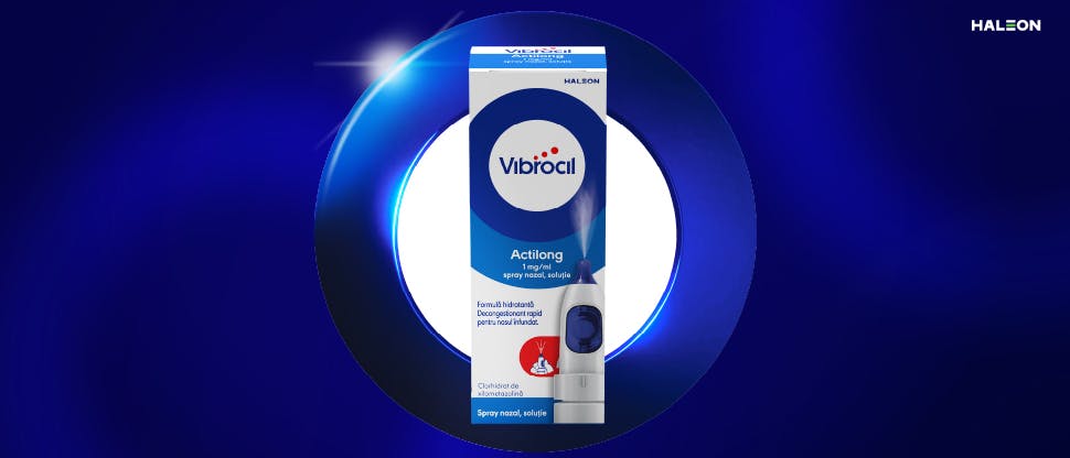 Vibrocil Actilong 1mg/ml spray nazal, soluție