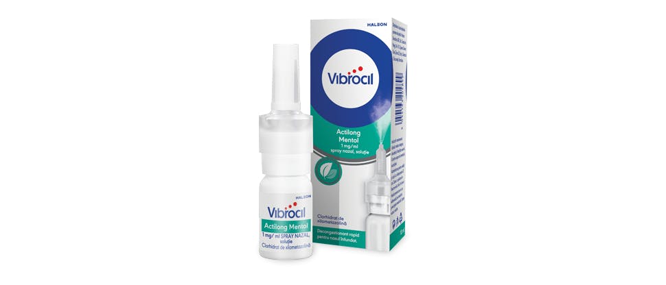 Vibrocil Actilong Mentol