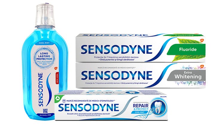 Diverse produse Sensodyne