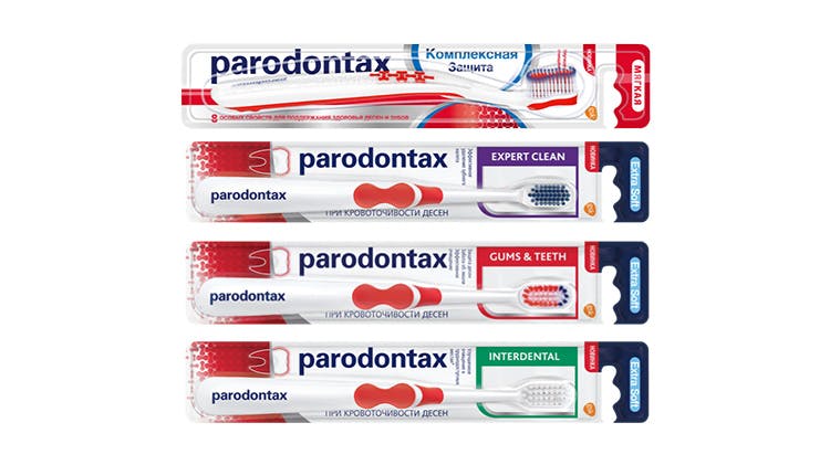 Изображение упаковки ополаскивателя для полости рта parodontax Extra 0,2% без спирта