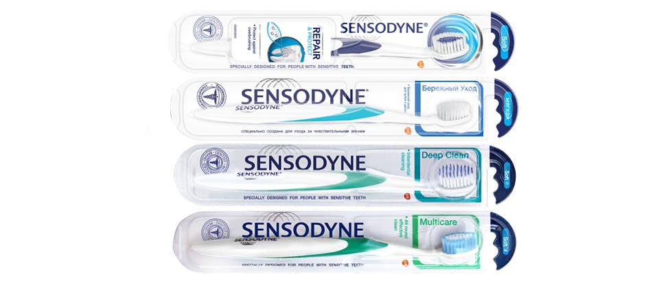 Зубная щетка Sensodyne