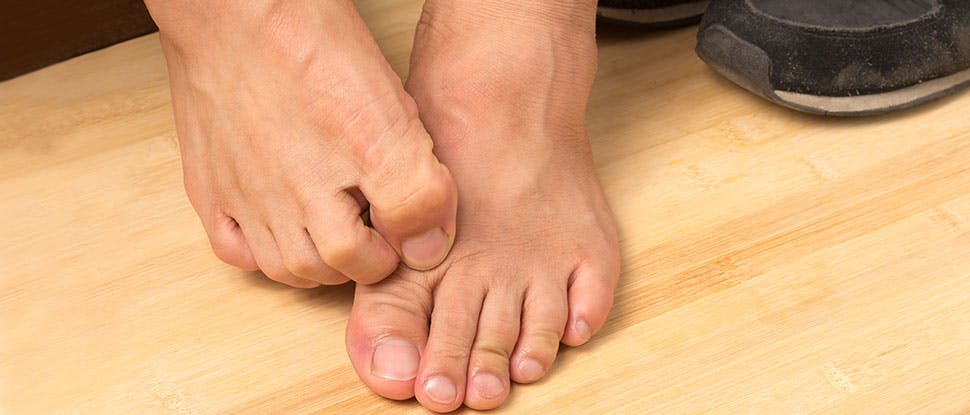 Зудящие пальцы ног