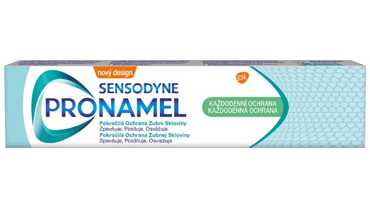 Snímok zubnej pasty Sensodyne Pronamel