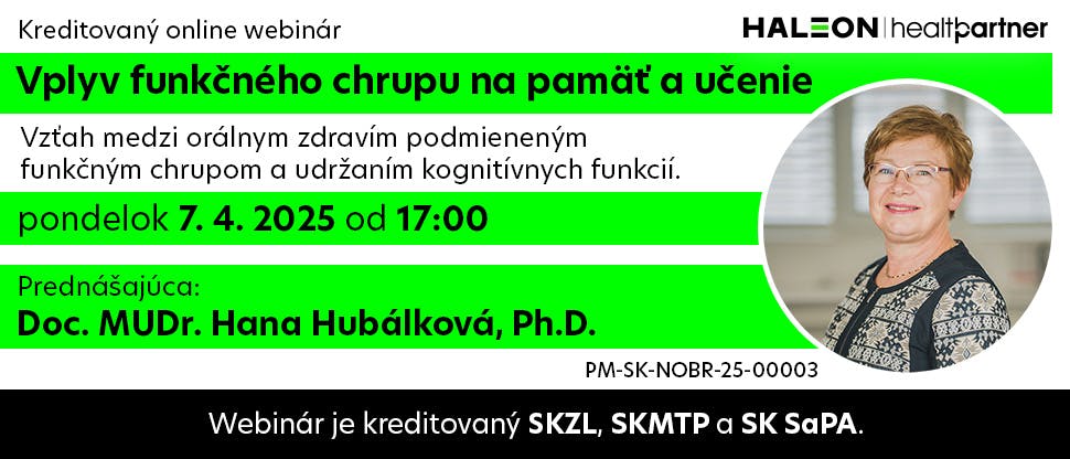 Vplyv funkčného chrupu na pamäť a učenie 