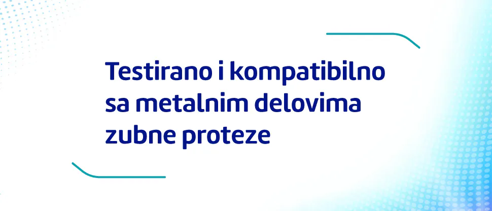 Naše tablete za čišćenje zubne proteze su testirane i pogodne za metalne delove