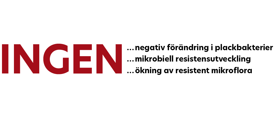 Ingen resistensutveckling