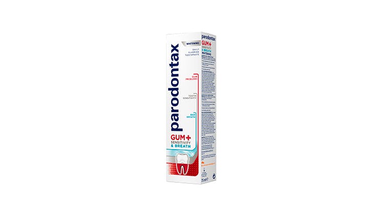 parodontax Gum+ sensitivity & breathe produktbild 