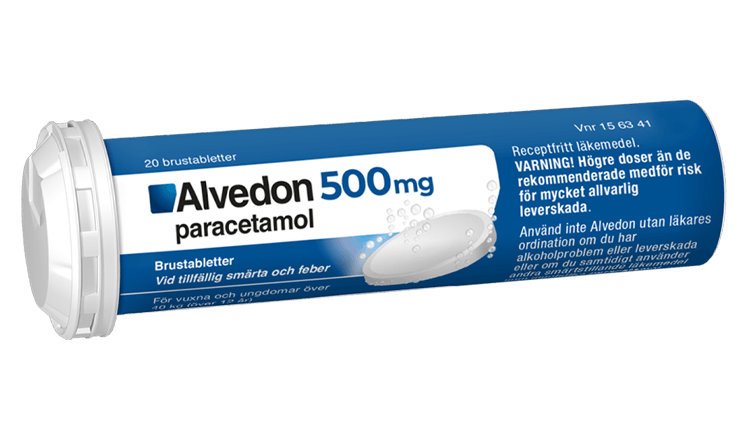 Alvedon Brustablett produktbild