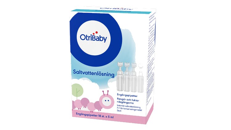 OtriBaby pipetter med saltvattenlösning produktbild