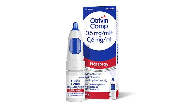 Otrivin Comp 0,5 mg/ml + 0,6 mg/ml produktbild