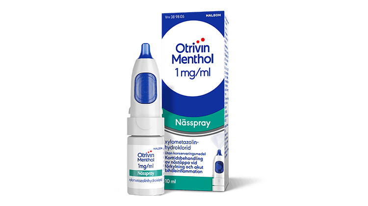 Otrivin Menthol 1 mg/ml produktbild