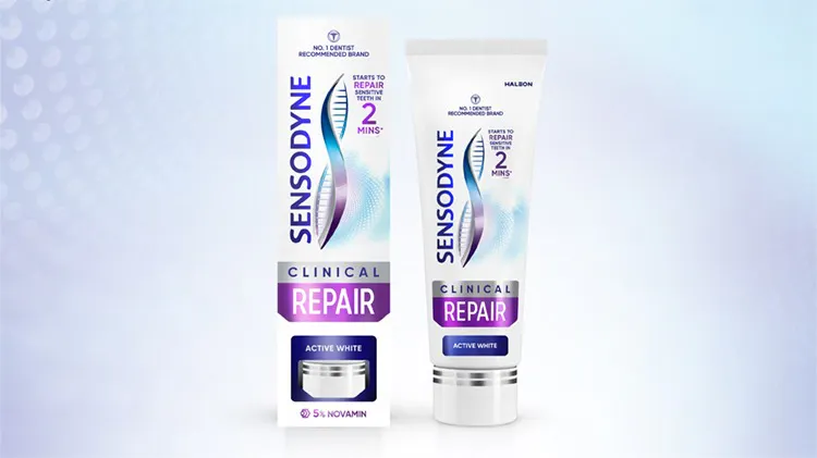 Sensodyne Clinical Repair Active White Tandkräm