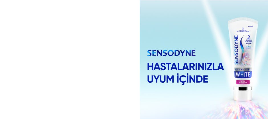 Yeni Sensodyne Klinik Beyazlık