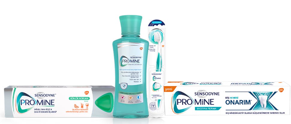 Sensodyne Promine Ürün Gamı Görseli