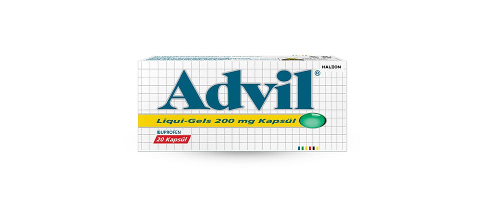 Advil® Liqui-Gels 200 mg yumuşak kapsül ürün görseli