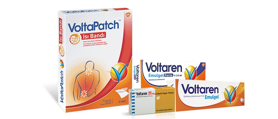 Voltaren ürün portföyü