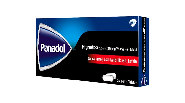 Panadol Migrestop ürün görseli