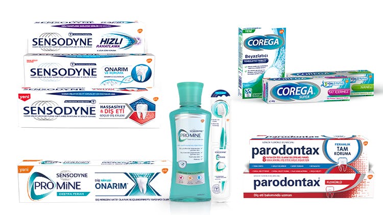 Sensodyne Ürün Gamı