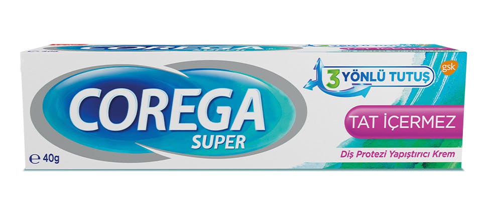 Corega yapıştırıcı krem – tat içermez