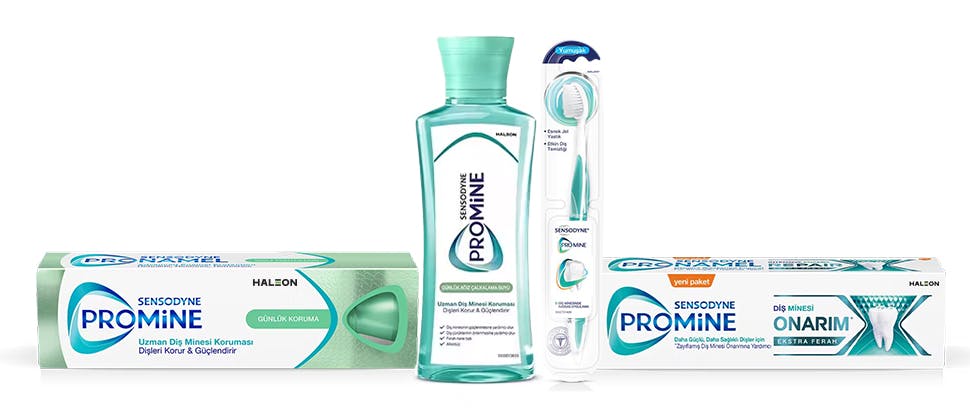 Sensodyne Promine Ürün Gamı Görseli