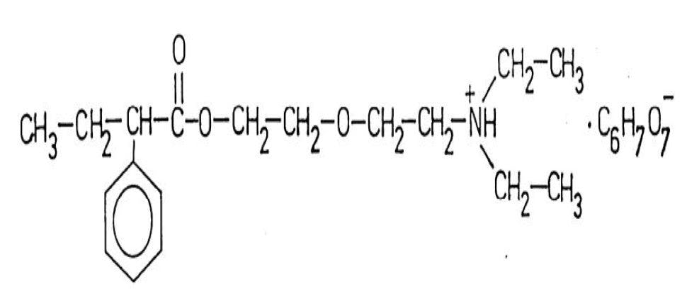 Butamirat molekülü