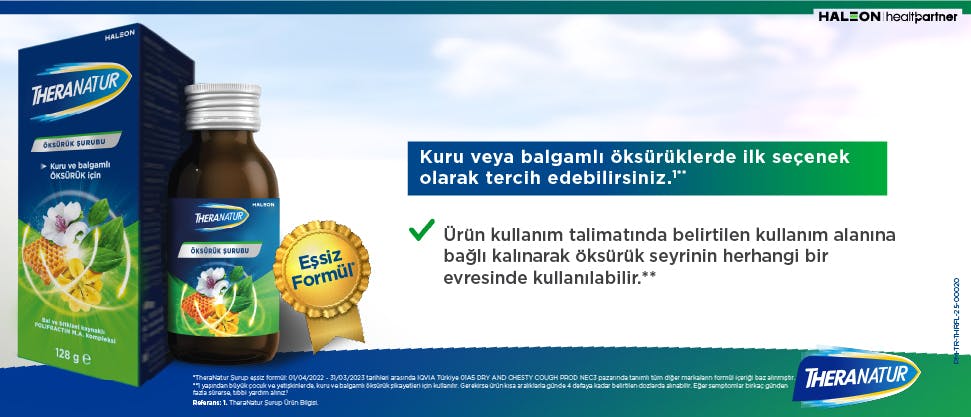 TheraNatur Şurup Kullanım Talimatı KV