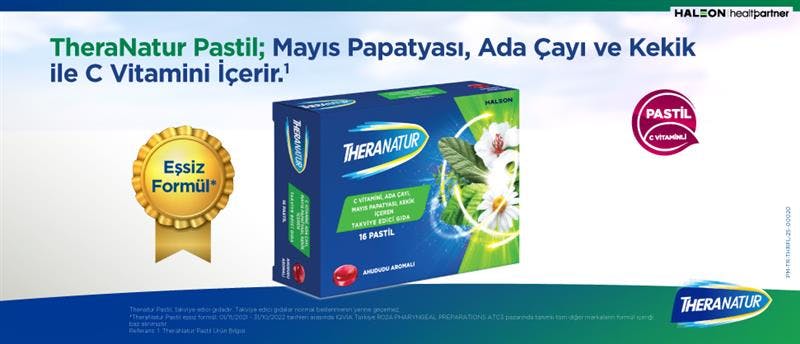 TheraNatur Pastil İçeriğindeki Bileşenler