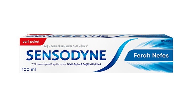 Sensodyne Ferah Nefes diş macunu ürün fotoğrafı