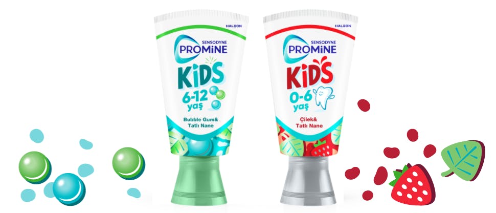 Sensodyne Promine Kids Diş Macunu Paketleri