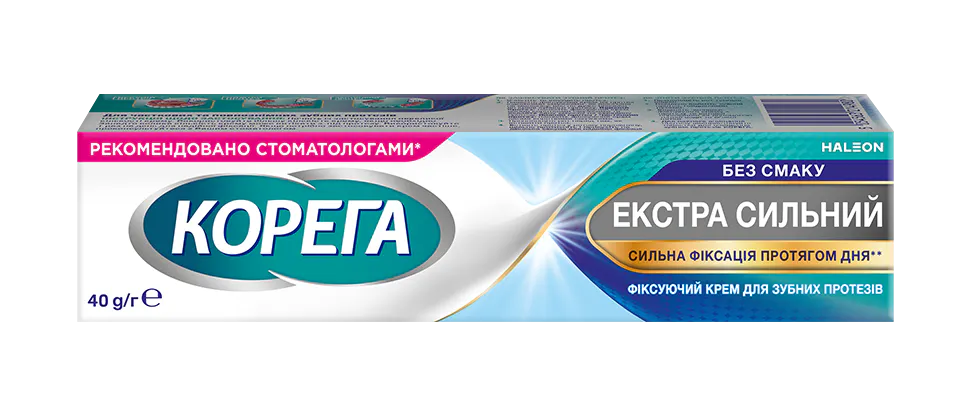 Фіксуючий крем Корега без ароматизатора 