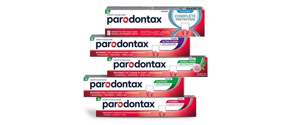 Зубна паста для здоров’я ясен Пародонтакс