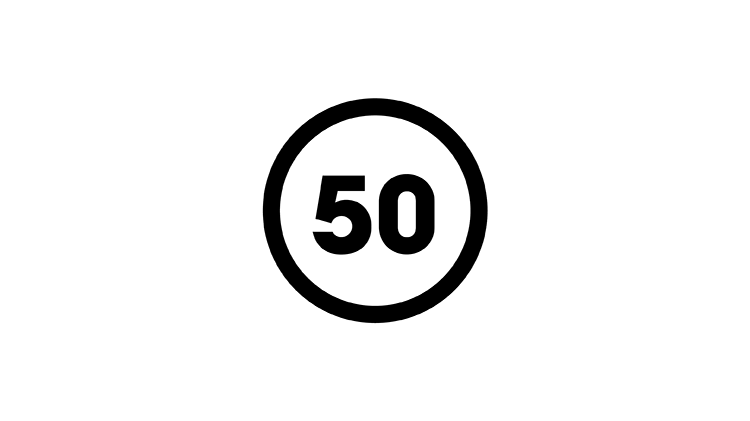 Значок «50 років»