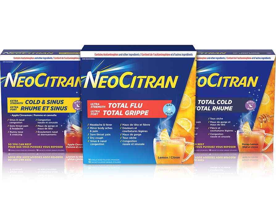 Gamme de produits NeoCitran 